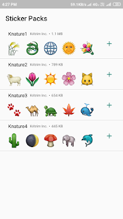 Stickers for whatsapp nature Ads free mod