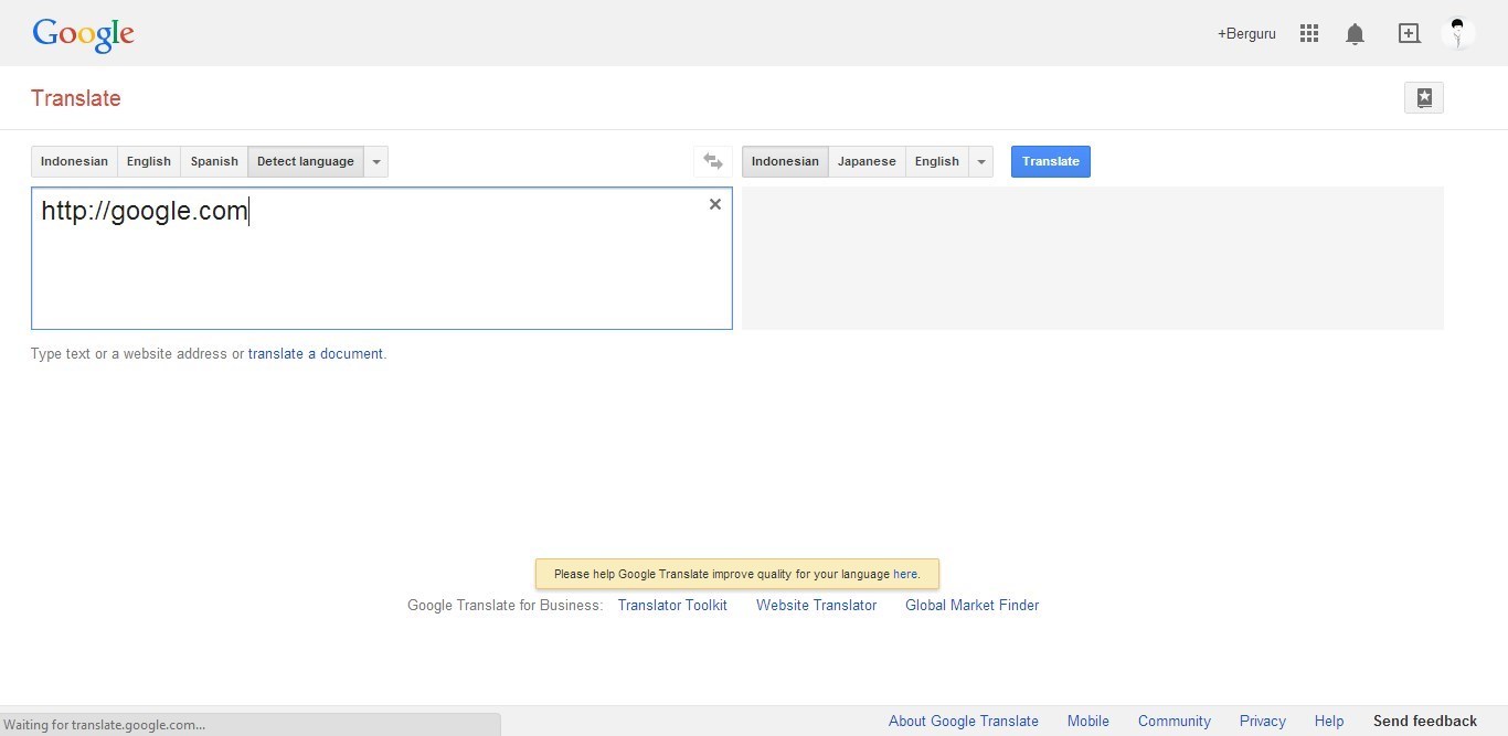 Cara Membuka Situs Yang Diblokir dengan Google Translate Cara Membuka Situs Yang Diblokir dengan Google Translate
