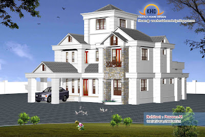 Indian Home 3d Elevation