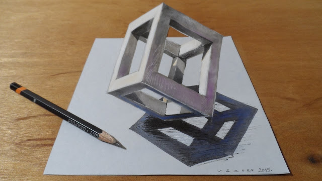 Pictures of unbelievable 3D Drawings