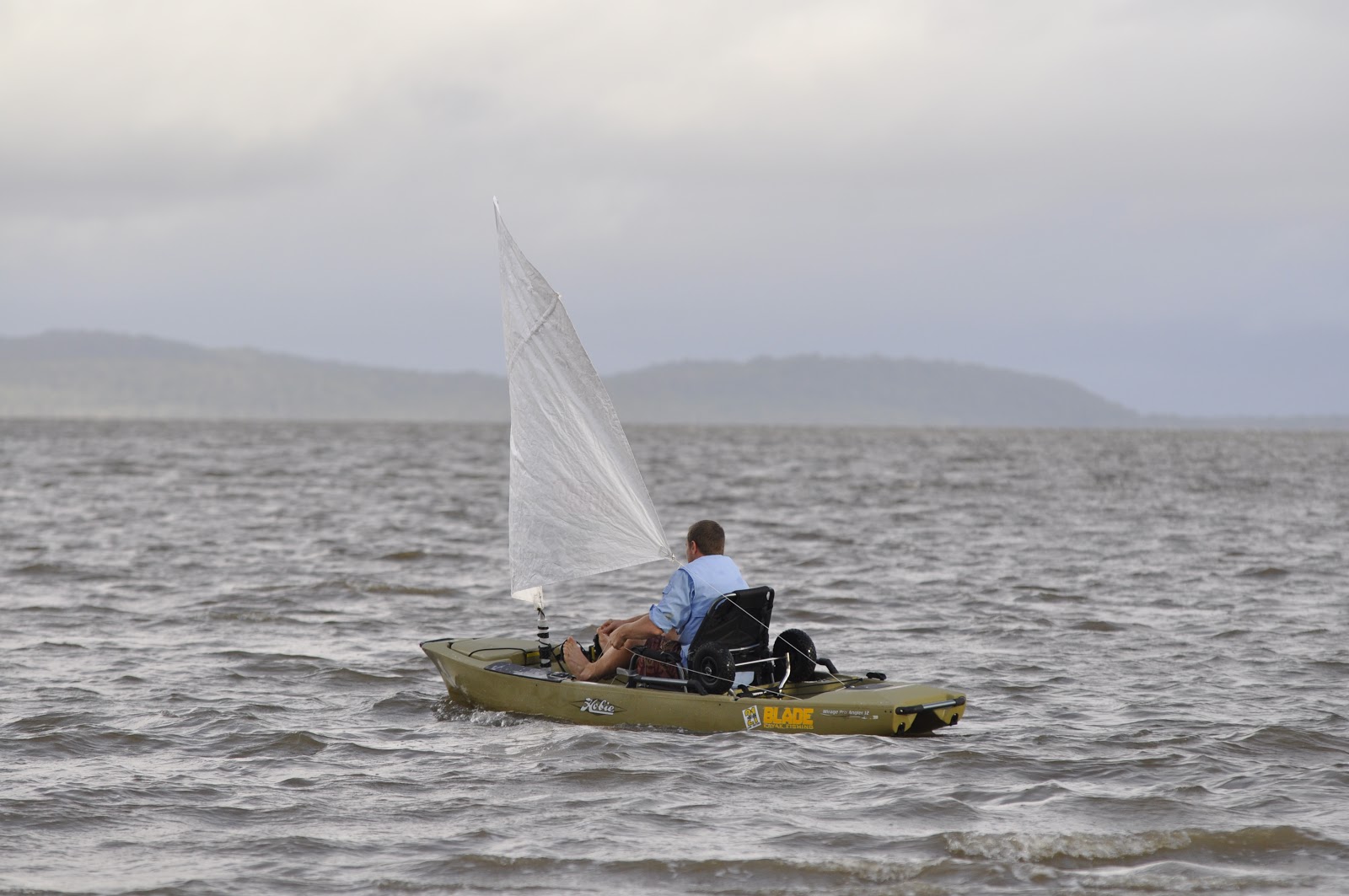 The Ordinary Angler: DIY Hobie kayak sail kit