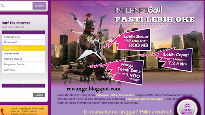 paket internet axis murah Daftar paket Internet Axis terbaru 2013