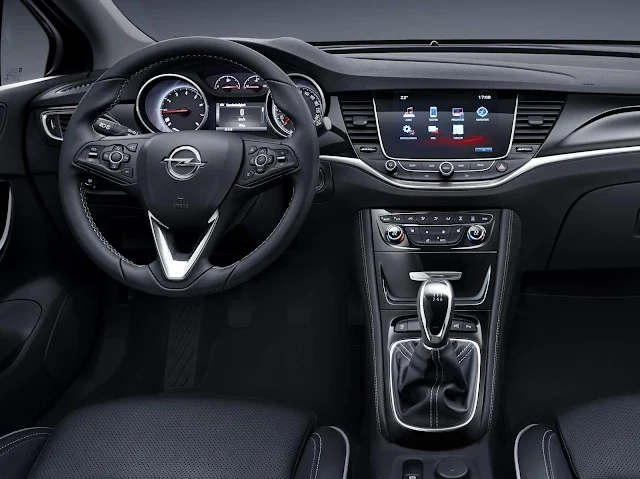 Novo Opel Astra 2016 - painel