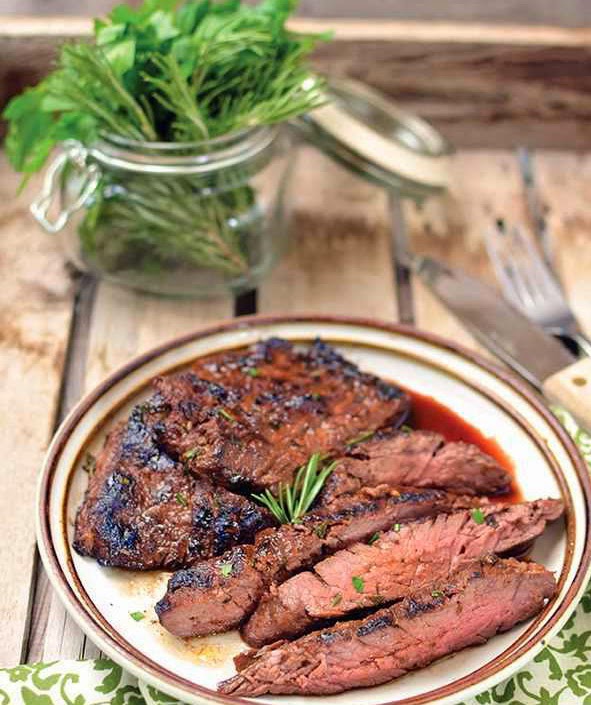 herb marinated skirt steak recipe steak 2 pounds skirt steak