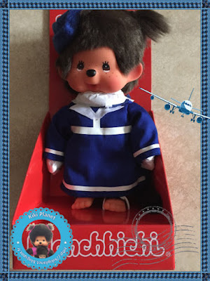 hôtesse de l'air monchhichi Britney spears unboxing new nouveauté bandai