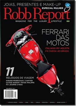 Robb Report Brasil – Novembro 2011