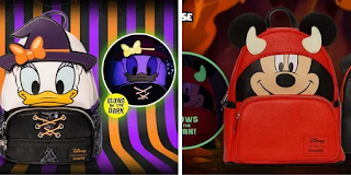 Disney Halloween 2022 Collection Continues With Daisy Witch and Devil Mickey Backpacks