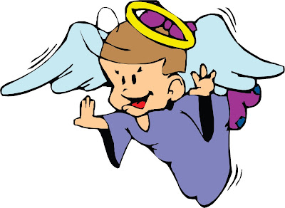 angel and devil clipart 