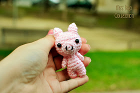 Amigurumi pig