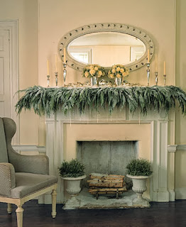 Fireplace Decorating for Christmas, Part 3