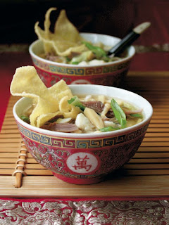 Wonton Wrapper Crisps Soup