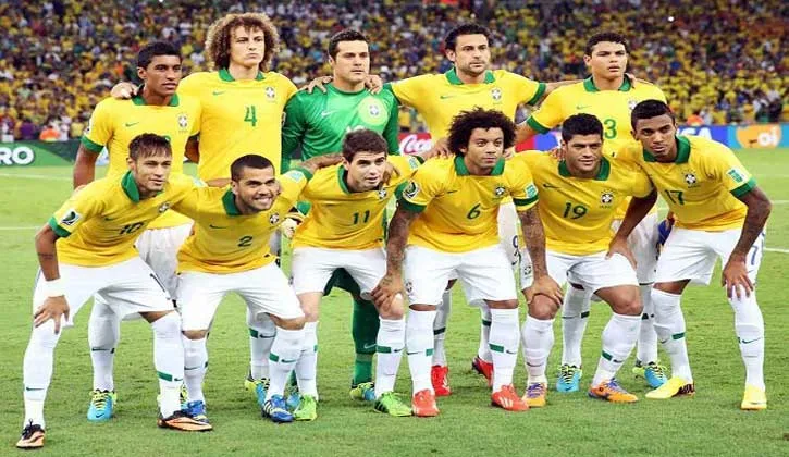 Brazil team photo download - Brazil flag photo download - Neymar photo download - Brazil team photo - NeotericIT.com