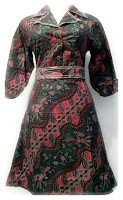 Dress batik modern