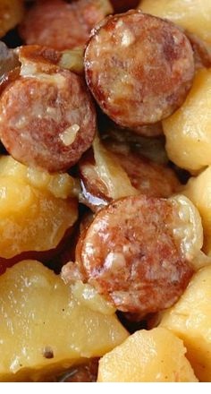 Crockpot Sausage & Potatoes