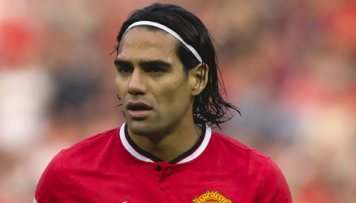  Manchester United Football Player Radamel Falcao 