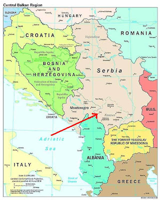 map yugoslavia