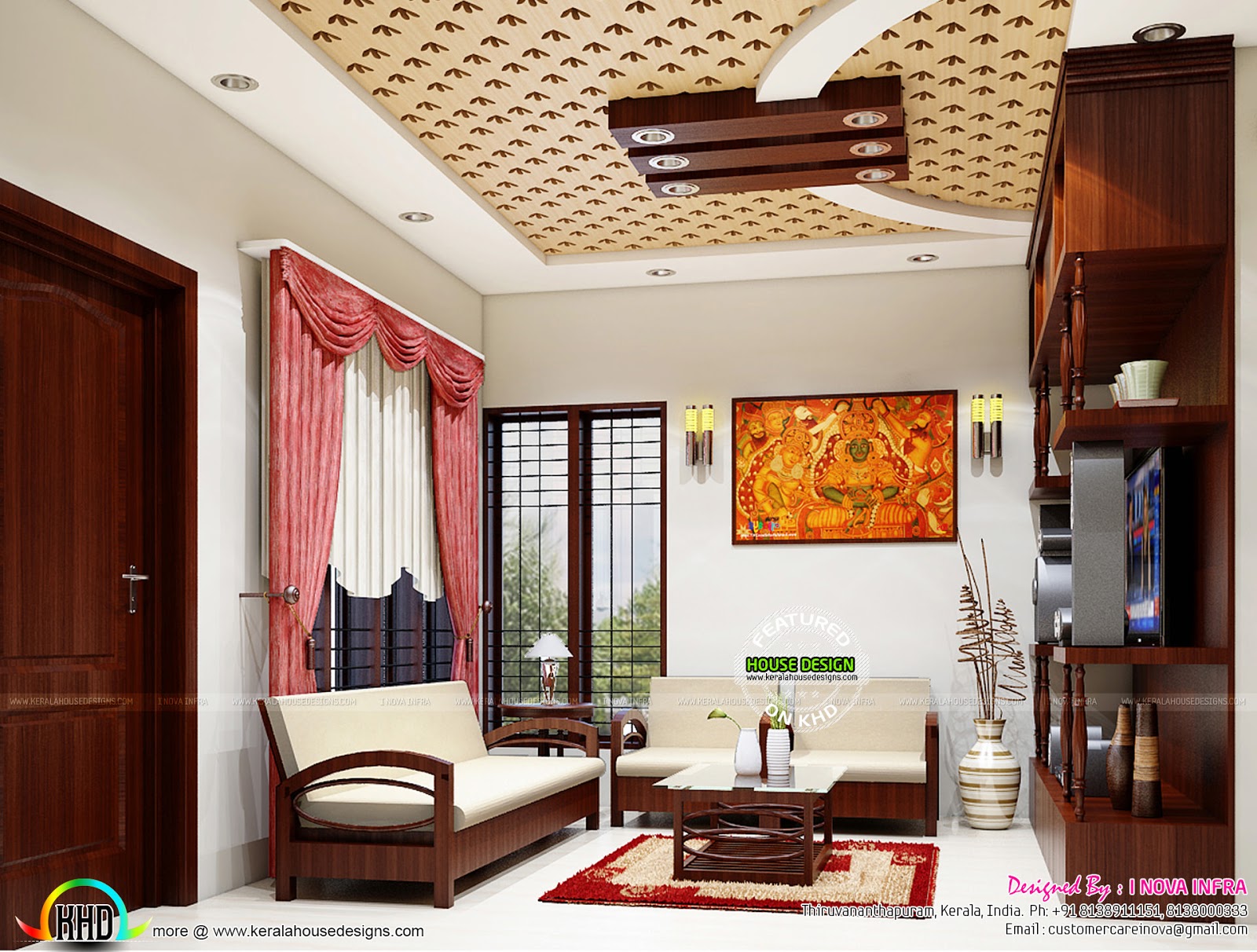 Kerala Traditional Interiors Kerala home design and