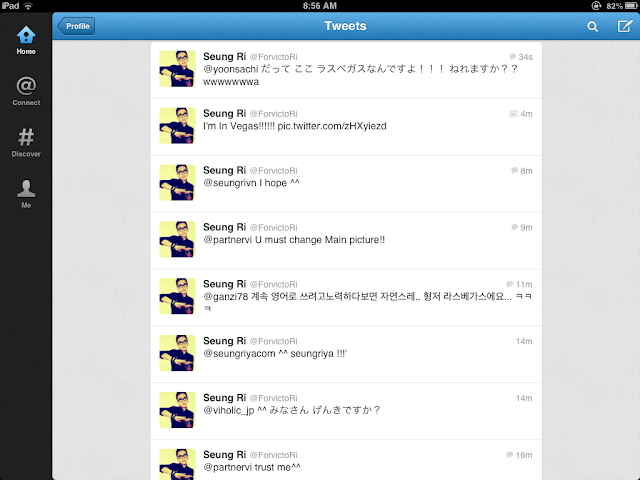 Big Bang Seungri tweets 121119