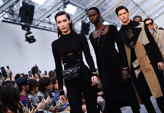 Bella Hadid At Roberto Cavalli Runway, Milan Fashion Week