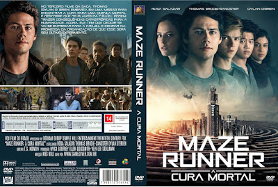 Filme Maze Runner - A Cura Mortal (Maze Runner - The Death Cure) DVD Capa