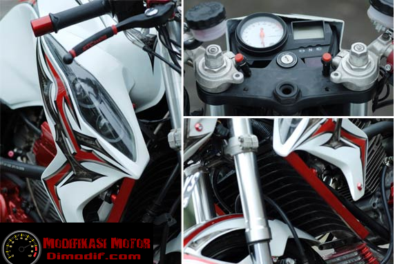 Modifikasi Scorpio Z Street Fighter