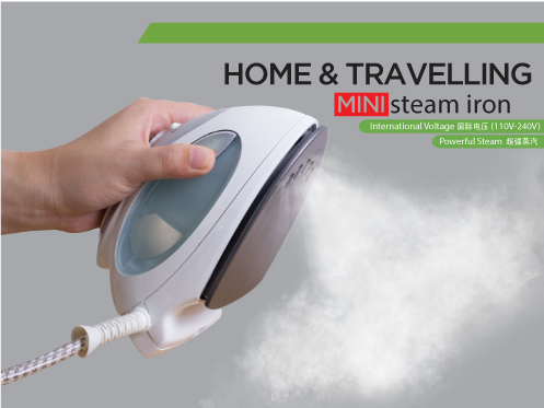 Home Appliances - Ideahom Home & Travelling Mini Steam Iron