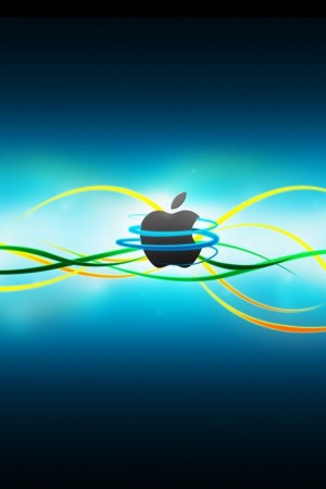 Wallpapers on 3d Wallpaper Hd  Iphone 4 Apple Logo Wallpapers 300x450 45
