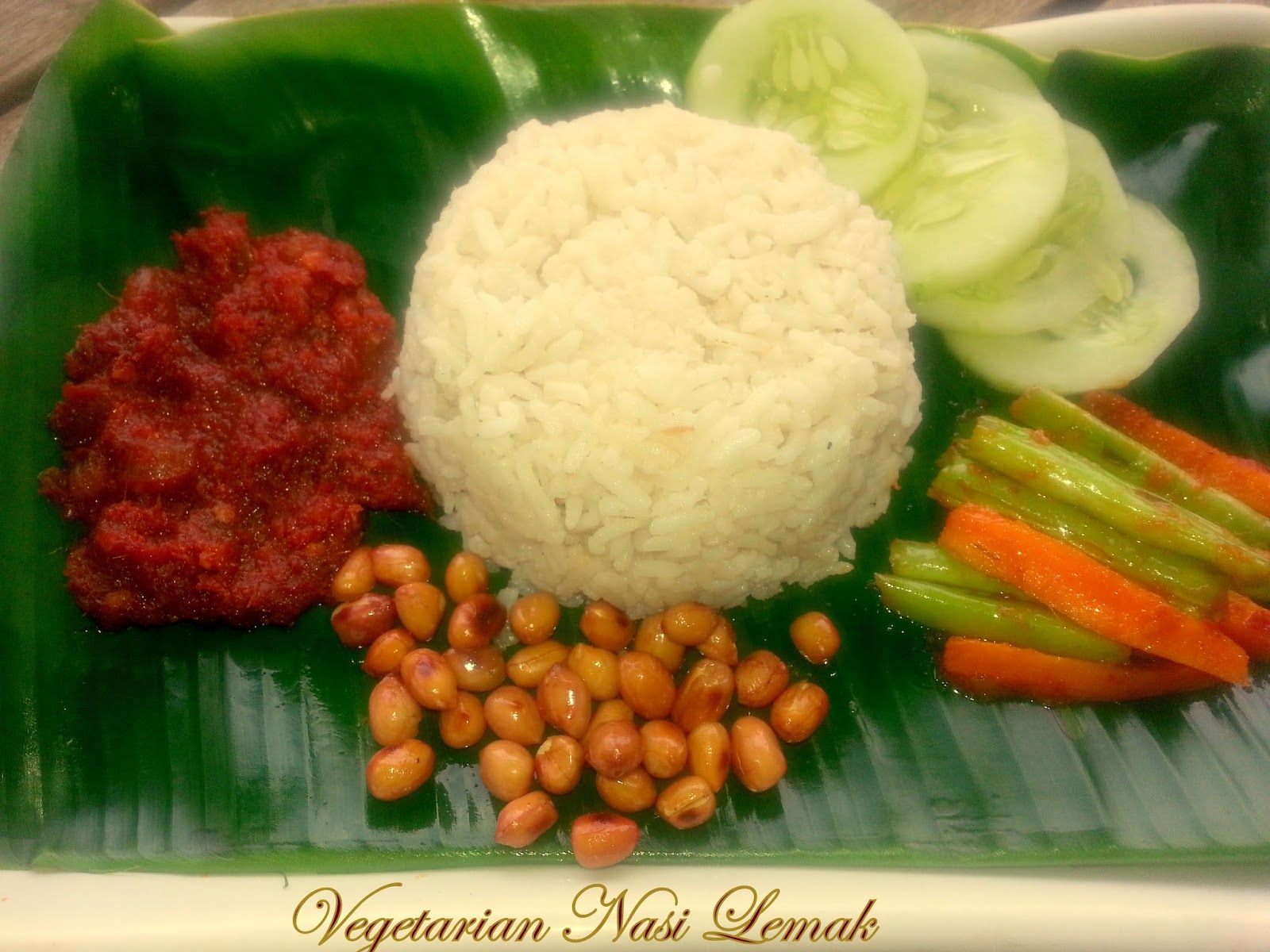 Annapurna: Vegetarian Nasi lemak Recipe / Malaysian Cuisine