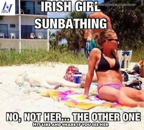 Funny comment on sunbathing girl whatsapp