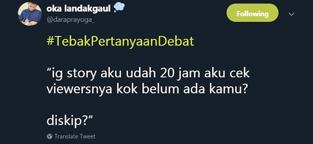 10 Meme 'Pertanyaan Debat Capres' yang Lucunya Receh Abis