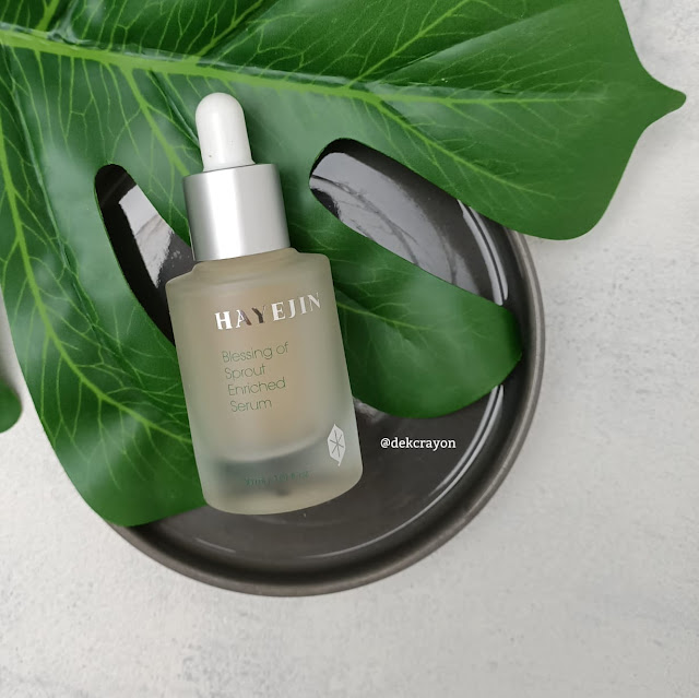 review hayejin blessing of sprout enriched serum