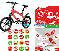 Logo ''Gioca e vinci con Babybel'' : vinci 800 mazzi di carte, 400 buoni sconto e 1 e-bike