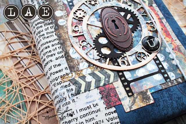 @marinasyskova #notebook #scrap #scrapbooking #steampunk