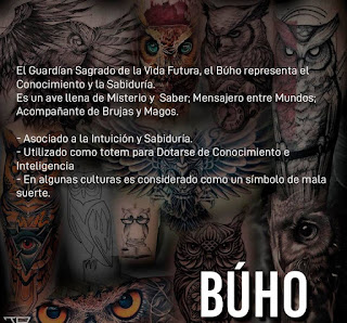 Significado de tatuajes de búho