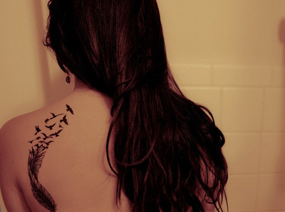 Girls With Back Tattoos Tumblr