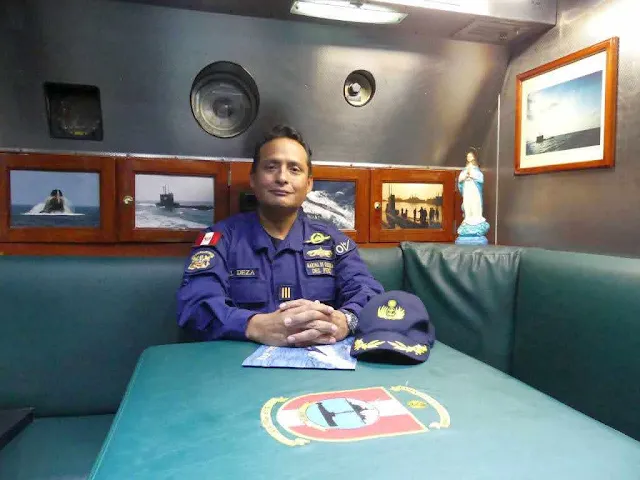 Capitán de Fragata Luis Deza Guzmán, Comandante del BAP Pisagua