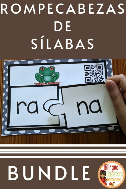 hands-on sílabas puzzles