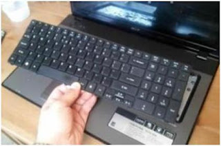 Cara menganti keyboard laptop acer dengan mudah dan aman