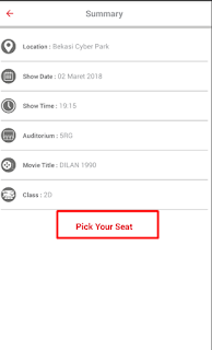cara mudah memesan tiket nonton film di bioskop online melalui android