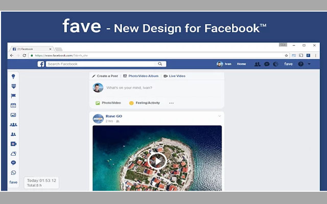 لكل من ملّ من شكل موقع الفيسبوك إليكم هذه الإضافة الرائعة للحصول على الشكل الجديد والأنيق للفيسبوك