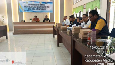 Kordinasi pilar Sosial Dinas Sosial Kabupaten Madiun