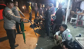 Respon Cepat Anggota Polsek Rangkasbitung Polres Lebak Amankan Remaja Diduga Akan Tawuran