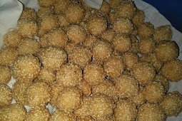 Resep Dan Cara Membuat Kue Onde Onde Mini Mekar Renyah