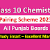 10th Class Chemistry pairing scheme 2023 Punjab Boards