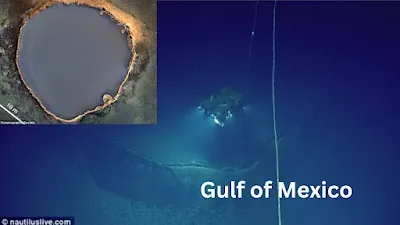 Gulf of Mexico brine pool discovered in 2014.