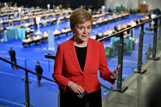 Scottish first Minister Nicola Sturgeon said the result means she will have plans for a second independence referendum once the COVID-19 pandemic is over