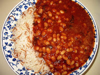Cooked beans, طبخه الفاصوليا البيضا ,