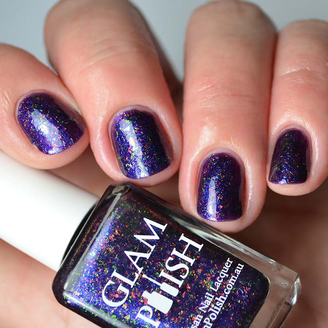 purple jelly nail polish