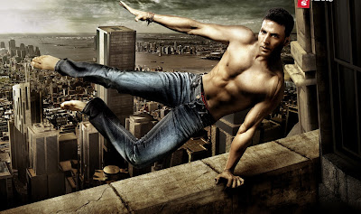 Latest Akshay Kumar Stunts Wallpapers Images Pics Scenes 2011