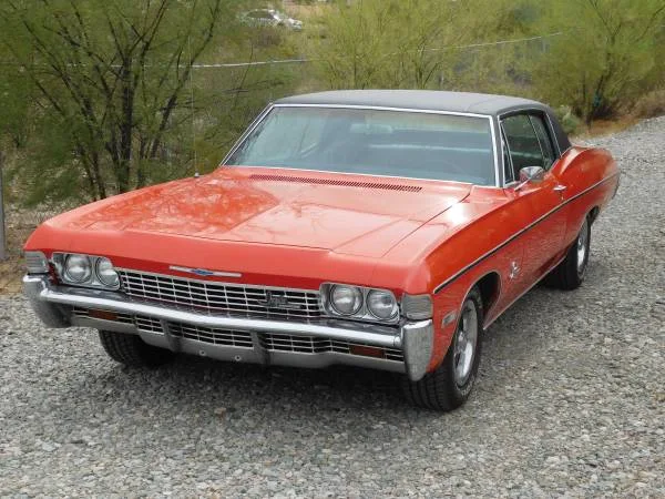 Matching Numbers, 1968 Chevy Impala SS396